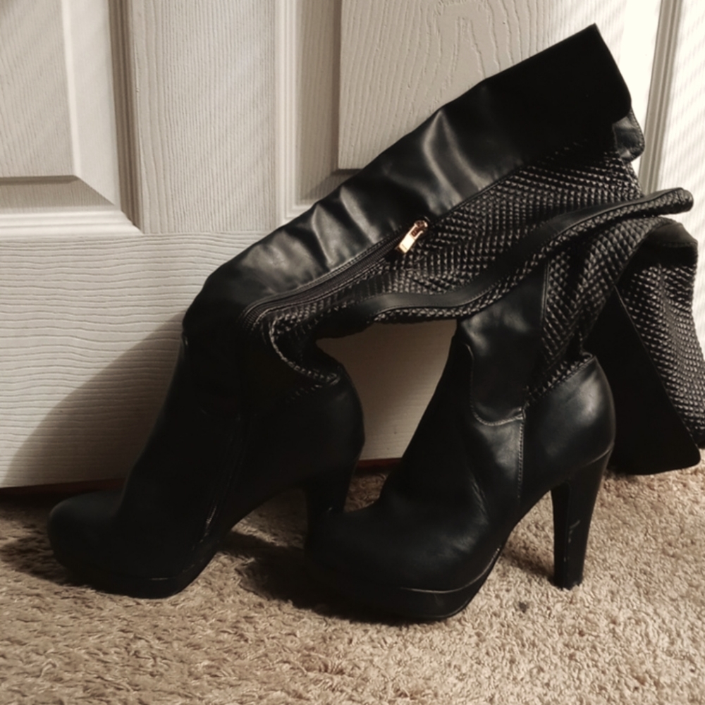 Knee high boots